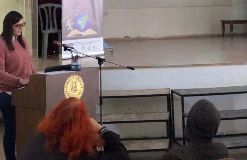 Φωτογραφίες από την παρουσίαση στο Γυμνάσιο Δροσιάς στην Λάρνακα